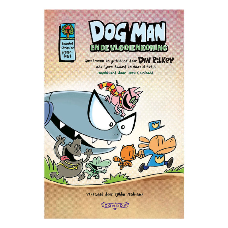 Load image into Gallery viewer, Centraal boekhuis dog man en de vlooienkoning
