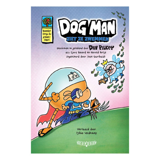 Centraal boekhuis dog man ziet ze zwemmen
