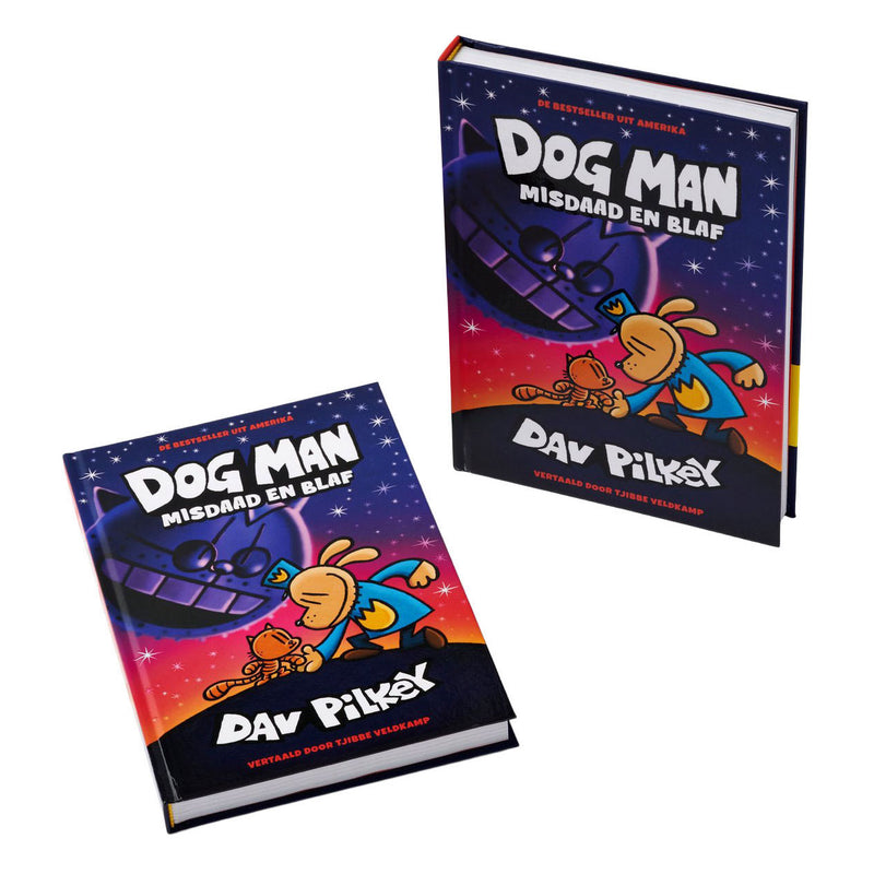 Load image into Gallery viewer, Centraal boekhuis dog man 9: misdaad en blaf. 7+
