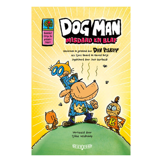 Centraal boekhuis dog man 9: misdaad en blaf. 7+