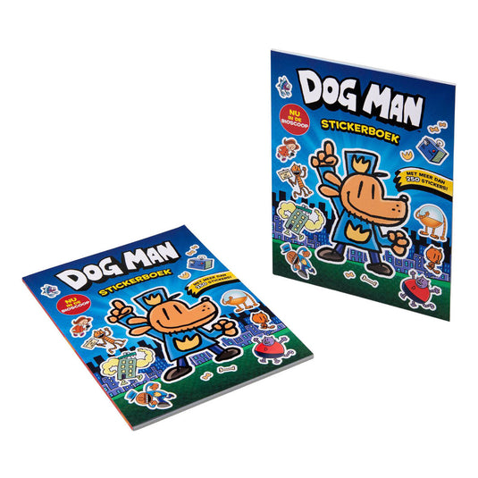 Centraal boekhuis dog man stickerboek. alle