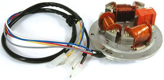 Mza grondplaat stator base plate 6 volt 8305.1 4-100