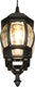Trio elvo - wandlamp - zwart mat - excl. 1x e27 4w - buitenverlichting - ip23