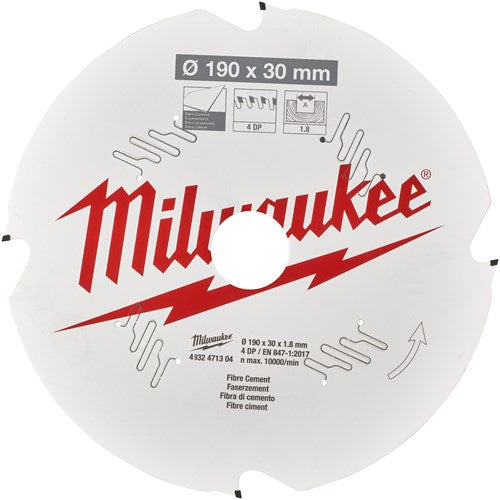 Load image into Gallery viewer, Milwaukee accessoires cirkelzaagblad p fc 190x30x1,8x4d - 4932471304
