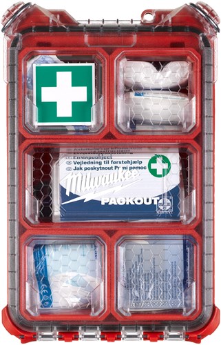 Load image into Gallery viewer, Milwaukee accessoires packout ehbo koffer | din 13157 - 4932478879
