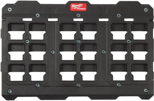 Milwaukee accessoires milwaukee packout wandhouder mounting platexl- montage plaat