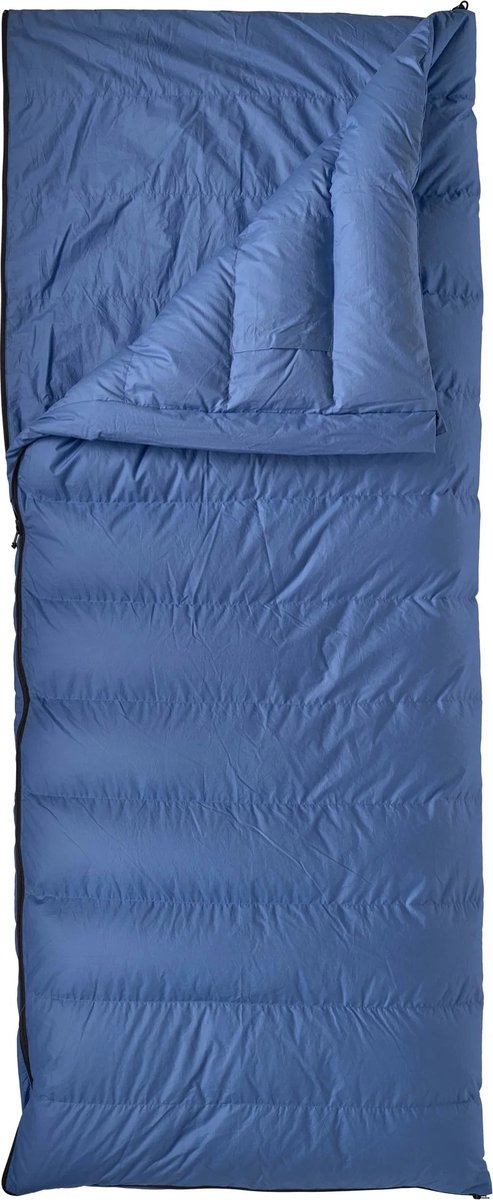Lowland outdoor donzen slaapzak - cc 2 - 220 x 80 cm - 1890 gr - 0°c - katoen