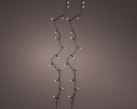 Lumineo kerstverlichting basic 180led outdoor 13,5m champagne