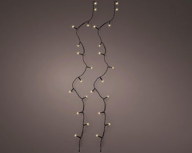 Lumineo kerstverlichting basic 180led outdoor 13,5m champagne