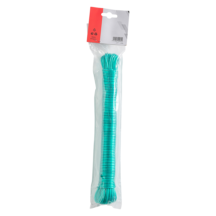 Load image into Gallery viewer, Mack 1014176 - waslijndraad pp groen streng 3mm 20m met staaldraad kern | 5 stuks
