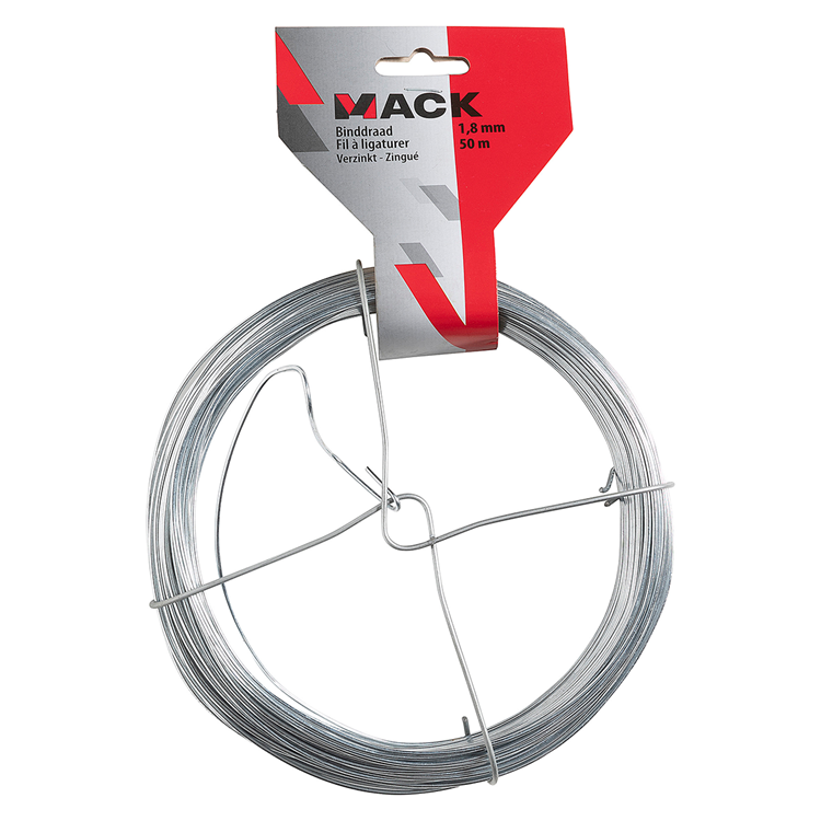 Load image into Gallery viewer, Mack 1072133 - binddraad verzinkt 1,8mm 50m type 12 | 5 stuks

