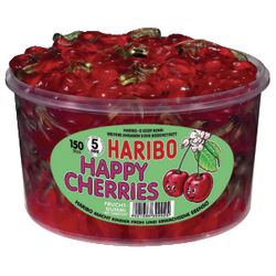 Fruitgums haribo 871956 happy cherries 150 stuks