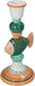 Hd collection kandelaar vis aardewerk 10,4x9,3x20,5cm