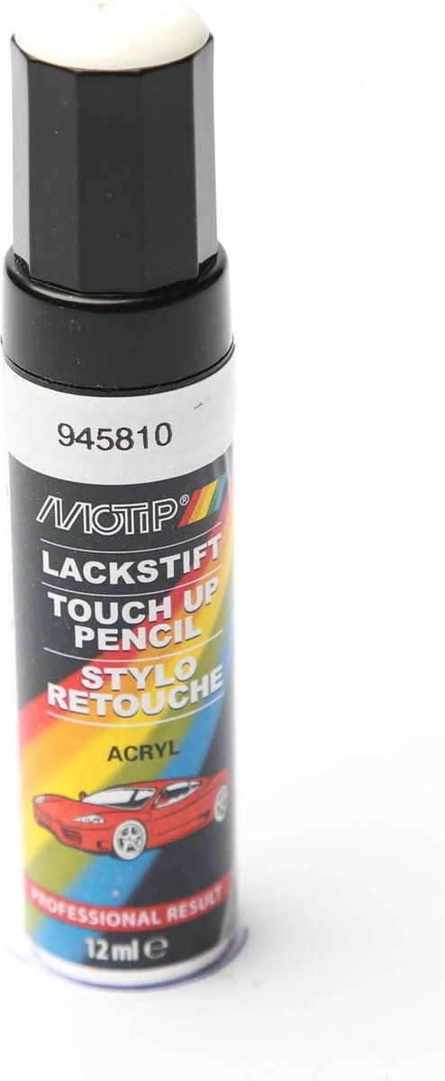 Load image into Gallery viewer, Motip 945810 - auto lakstift - wit - 12 ml
