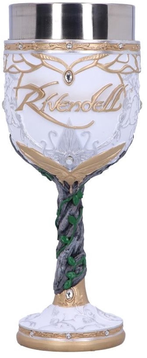 Nemesis now - the lord of the rings - rivendell - wijnkelk - 19.5cm