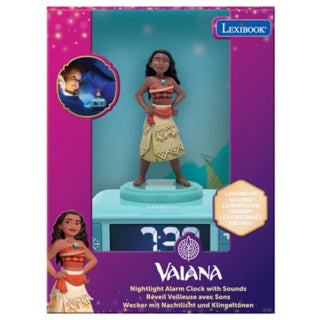 Load image into Gallery viewer, Lexibook wekker radio 3d vaiana met licht en geluidseff.
