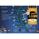 Lumineo led's koppelbare clusterverlichting warm wit 500cm-500l. inclusief startsnoer.