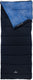 Nomad ® condor plus slaapzak | dekenmodel | 205 x 80 | donkerblauw | flanellen voering | gevoerde tochtstrook | incl hoes