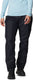 Columbia pouring adventure™ ii pant regenbroek - waterdichte regenbroek - dames - zwart - maat xs