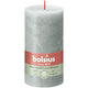 Bolsius rustiek stompkaars jade green ø68x130 mm 60 uur (4 stuks)