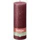 Bolsius rustiek stompkaars velvet red ø68x190 mm 85 uur (4 stuks)