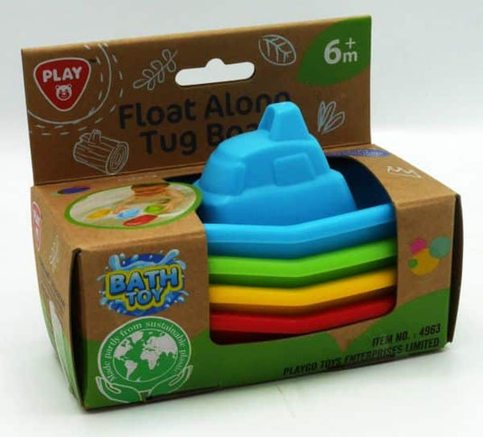 Playgo 4 waterbootjes in leuke kleuren