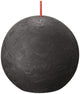 Bolsius rustiek bolkaars stormy grey ø76 mm 25 uur (6 stuks)