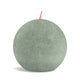 Bolsius rustiek bolkaars jade green ø76 mm 25 uur (6 stuks)