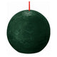 Bolsius rustiek bolkaars pine green ø76 mm 25 uur (6 stuks)