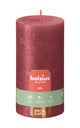 Bolsius stompkaars shimmer red ø68x130 mm 60 uur (4 stuks)