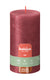 Bolsius stompkaars shimmer red ø68x130 mm 60 uur (4 stuks)