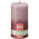 Bolsius stompkaars ash rose + red ø68x130 mm 60 uur (4 stuks)