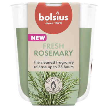 Bolsius geurglas true scents rosemary ø73x80 mm 25 uur (6 stuks)