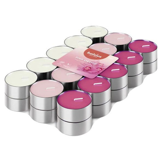 Bolsius geurtheelichten orchid scent ø38x16 mm 3,5 uur (8x 30 stuks)