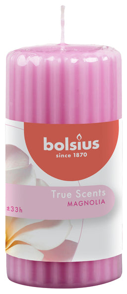 Bolsius pillar true scents magnolia ø58x120 mm 33 uur (6 stuks)