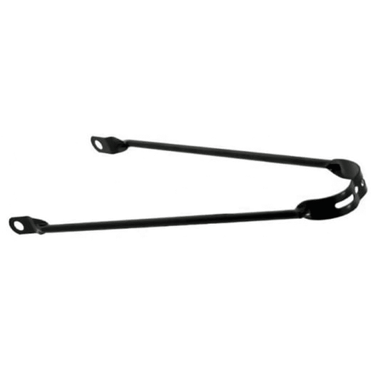 Spatbordstang 24 per stuk mat zwart