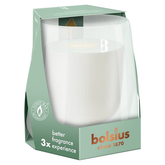 Bolsius starterkit cleanlight vanilla tonka bean ø86x90 mm 24 uur (4 stuks)