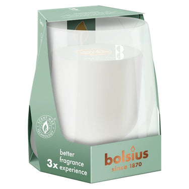 Bolsius starterkit cleanlight vanilla tonka bean ø86x90 mm 24 uur (4 stuks)