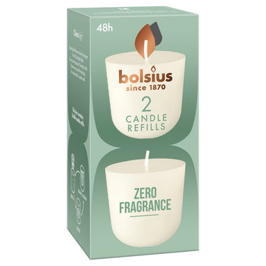 Bolsius navulling cleanlight 2-pack zero ø57x116 mm (6x 2 stuks)