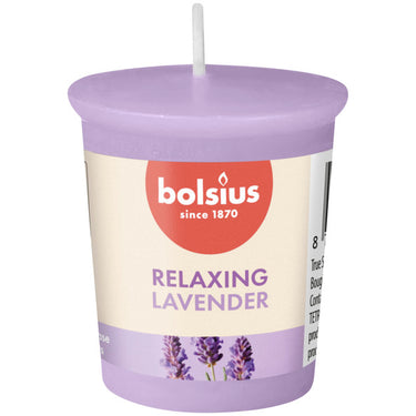 Bolsius votive rond true scents lavender ø45x53 mm 15 uur (24 stuks)