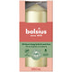Bolsius stompkaars metallic white silver ø58x120 mm 33 uur (6 stuks)