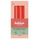 Bolsius dinerkaarsen delicate red ø20x170 mm 5 uur (4x 8 stuks)