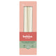 Bolsius gotische kaarsen soft pearl ø24x245 mm 7 uur (8x 4 stuks)