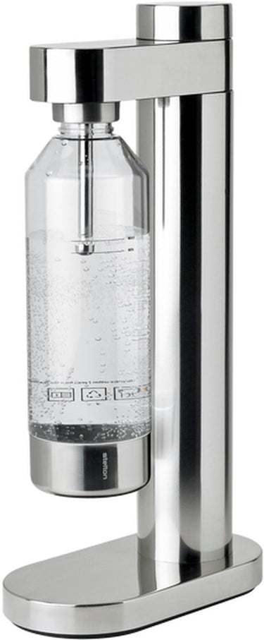 Stelton brus - sodawatermaker - bruiswater - carbonator - steel