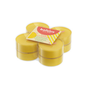Bolsius geurtheelichten true citronella ø58 mm 8 uur (6x 8 stuks)