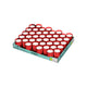 Bolsius professional clear cup plus rood 16 branduren (40 stuks)