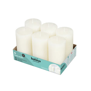 Bolsius professional stompkaars 130 68mm zacht paarl 43 branduren (6x)
