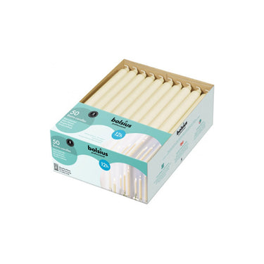 Bolsius professional huishoudkaars 290 22 mm 12 branduren ivoor (50 stuks)