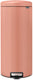 Brabantia newicon prullenbak - 30 liter - warm copper