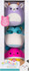 Squishmallows knuffel pluche - micromallows tia, mariska, louden - 3dlg.